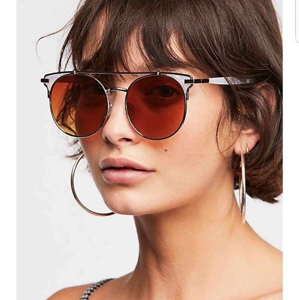 Free People Coco Loco Aviator sunglasses